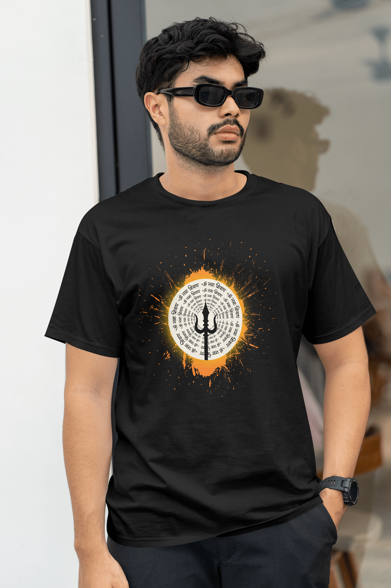 Trishul Sacred Energy Unisex T-Shirt