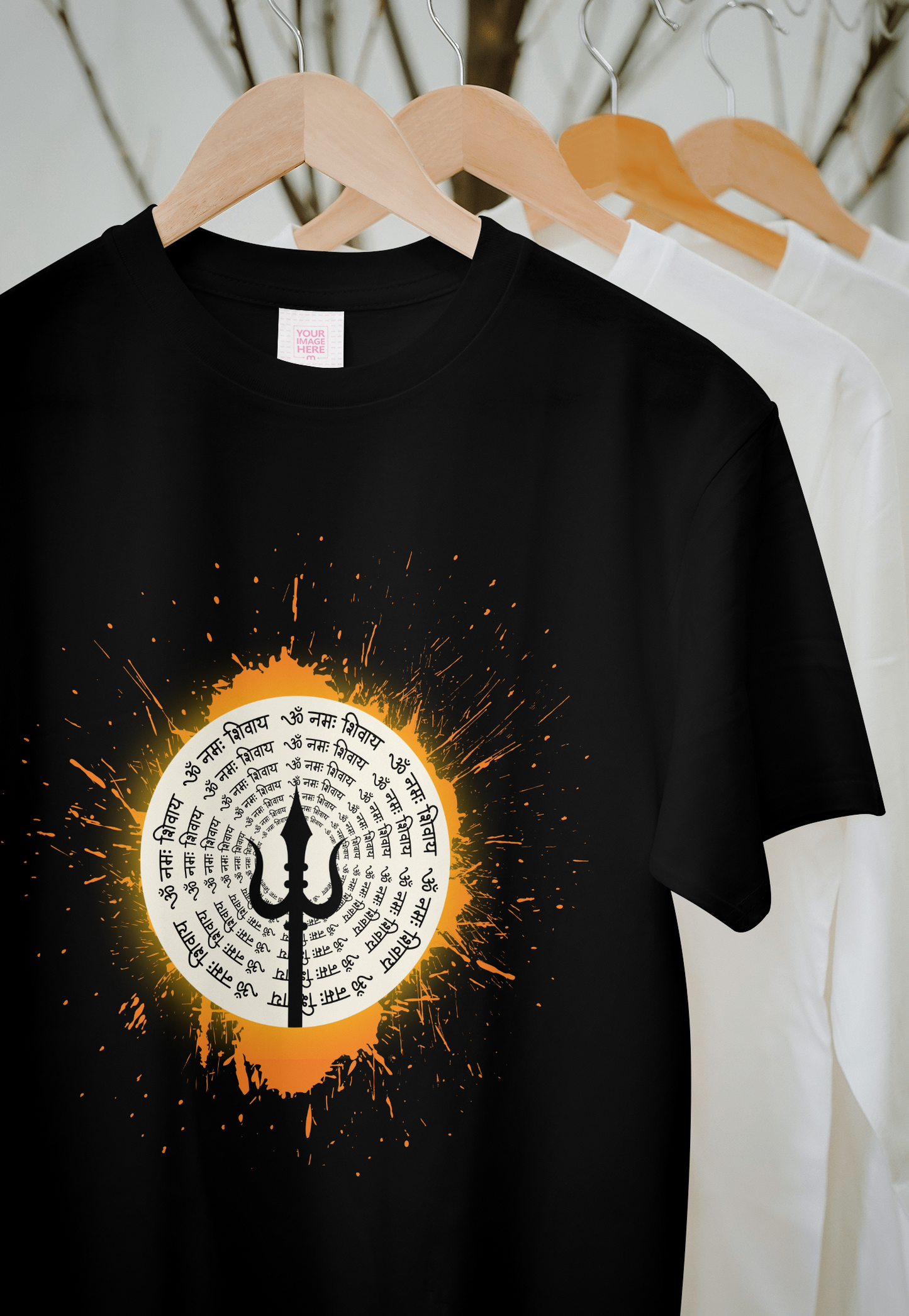 Trishul Sacred Energy Unisex T-Shirt